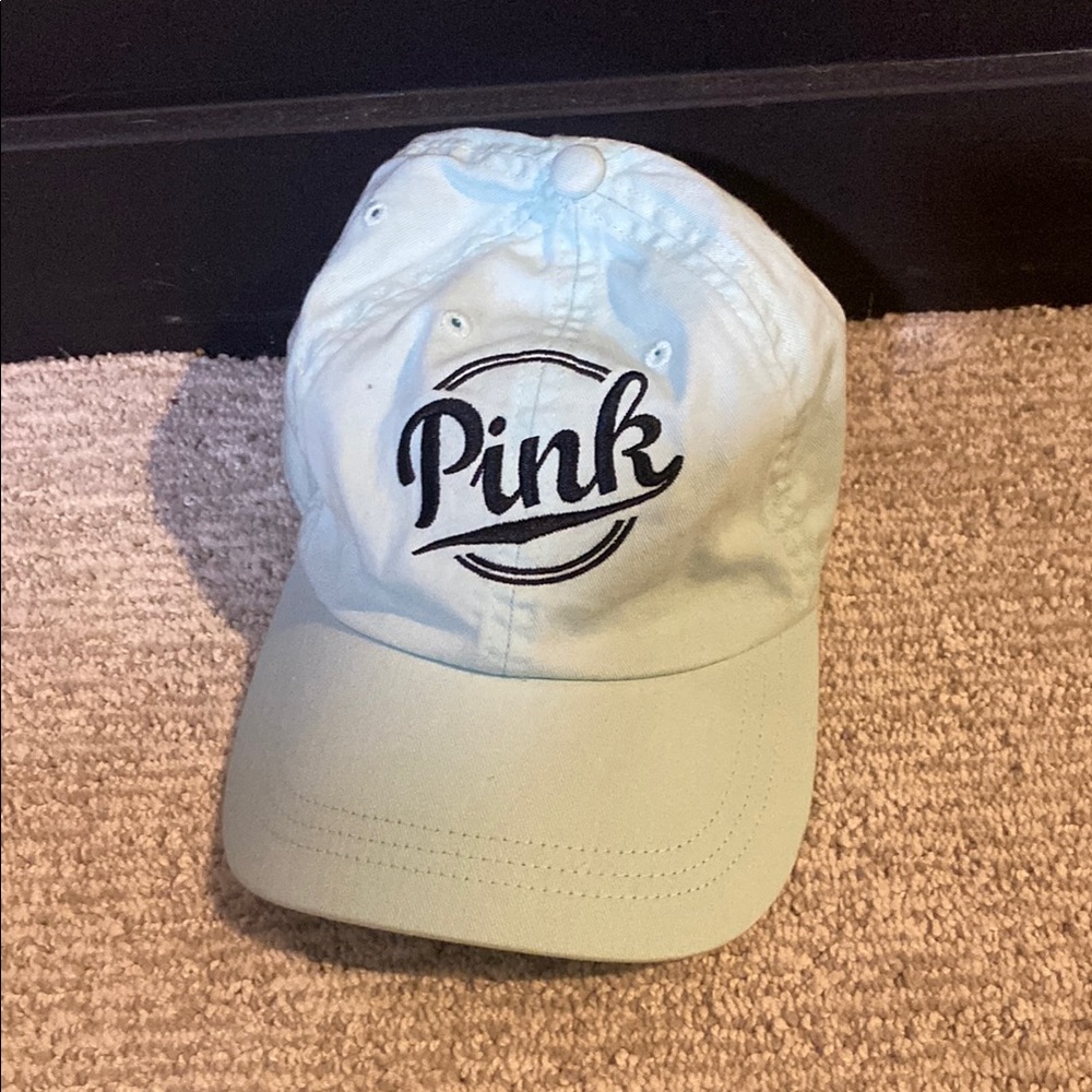 PINK Victoria's Secret Kids Cap - Light Blue